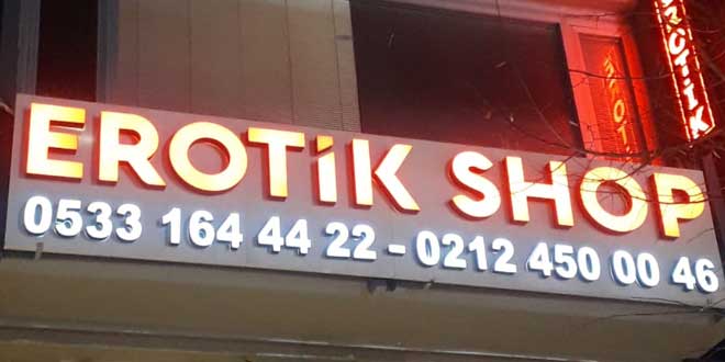 İstanbul sex shop mağazası